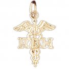 14K GOLD MEDICAL CHARM #4744