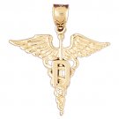 14K GOLD MEDICAL CHARM #4742