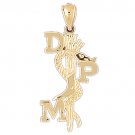 14K GOLD MEDICAL CHARM #4739