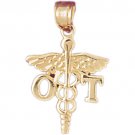 14K GOLD MEDICAL CHARM #4721