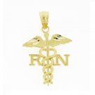 14K GOLD MEDICAL CHARM #4699