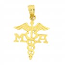 14K GOLD MEDICAL CHARM #4695 14K GOLD MEDICAL CHARM #4695