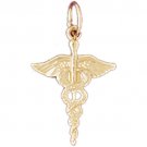14K GOLD MEDICAL CHARM #4690