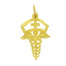 14K GOLD MEDICAL CHARM #4687
