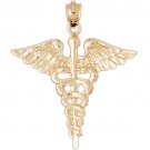 14K GOLD MEDICAL CHARM #4682