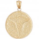 14K GOLD MEDICAL CHARM - MEDAL #4681