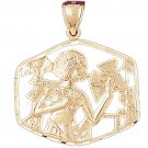 14K GOLD EGYPTIAN CHARM #4813