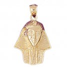 14K GOLD EGYPTIAN CHARM - KING TUT #4792 14K GOLD EGYPTIAN CHARM - KING TUT #4792