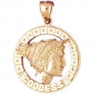 14K GOLD EGYPTIAN CHARM #4774
