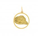 14K GOLD CHARM - COWBOY HAT #6323