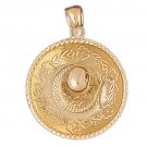 14K GOLD CHARM - MEXICAN SOMBRERO MACIEL HAT #5179