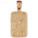 14K GOLD GAMBLING CHARM - PLAYING CARDS #5453