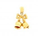 14K GOLD CHRISTMAS CHARM - BELL #5538