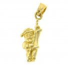 14K GOLD CHRISTMAS CHARM - SANTA CLAUS #5493