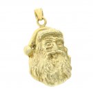 14K GOLD CHRISTMAS CHARM - SANTA CLAUS #5490