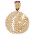 14K GOLD CHARM - SUN #5671