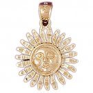 14K GOLD CHARM - SUN #5658