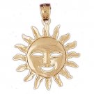 14K GOLD CHARM - SUN #5653