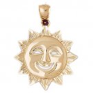 14K GOLD CHARM - SUN #5651