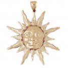 14K GOLD CHARM - SUN #5647