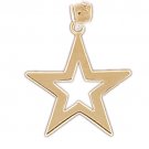 14K GOLD CHARM - STAR #5646
