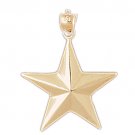 14K GOLD CHARM - STAR #5642