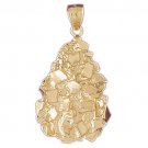 14K GOLD NUGGET CHARM #5761