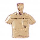 14K GOLD BABY CHARM - VEST #5959