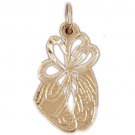 14K GOLD BABY CHARM - BABY BOOTS #5937