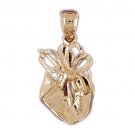 14K GOLD BABY CHARM - BABY BOOTS #5936