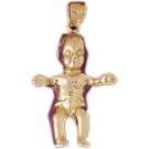 14K GOLD BABY CHARM #5904