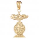 14K GOLD BABY CHARM #5901