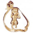 14K GOLD BABY CHARM #5900