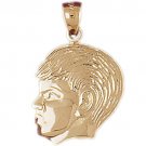 14K GOLD CHILDREN'S CHARM - A BOY #5882