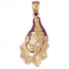 14K GOLD MISCELLANEOUS CHARM - CLOWN #6059