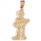 14K GOLD MISCELLANEOUS CHARM - CLOWN #6044