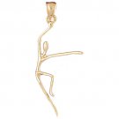 14K GOLD DANCE CHARM #6153