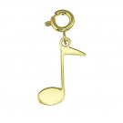 14K GOLD MUSIC CHARM - NOTE #6272