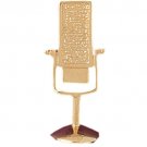 14K GOLD MUSIC CHARM - MICROPHONE #6254
