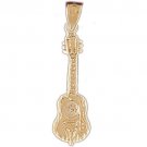 14K GOLD MUSIC CHARM - GUITAR #6217