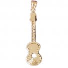 14K GOLD MUSIC CHARM - GUITAR #6213