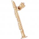 14K GOLD MUSIC CHARM - CLARINET #6203
