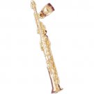 14K GOLD MUSIC CHARM - CLARINET #6201