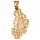 14K GOLD CHARM #6632