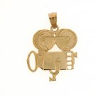 14K GOLD CHARM - CAMERA #6599