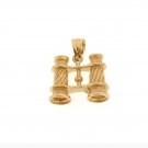 14K GOLD CHARM - BINOCULAR #6586