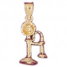 14K GOLD CHARM #6585