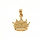 14K GOLD CHARM - CROWN #6568