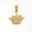 14K GOLD CHARM - CROWN #6564
