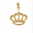 14K GOLD CHARM - CROWN #6559
